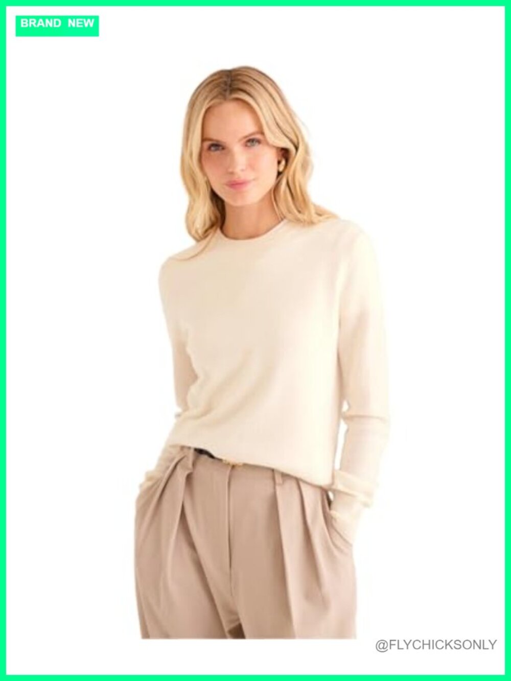 Cashmere Crewneck Sweater